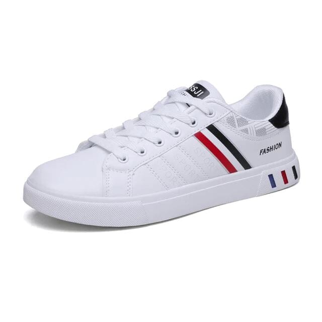 Baskets Homme ESJ pour Voyages - Ultra Légères MASCULINO - CALÇADOS - TENIS 4 Mascato Shop Blanc/rouge/bleu 39