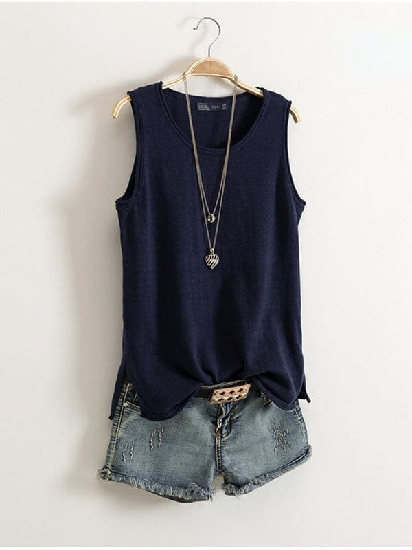 Débardeur Alana Roupas (Regata Feminina 1) Mascato Shop Noir M (38-40)