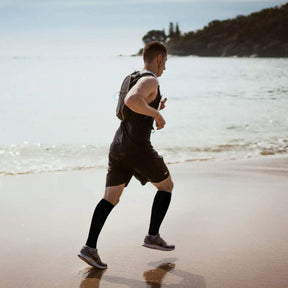 Kit de 3 Paires de Chaussettes de Compression 20-30 mmHg - Noires FEMININO - SAUDE - MEIA DE COMPRESSAO PRETA Mascato Shop 